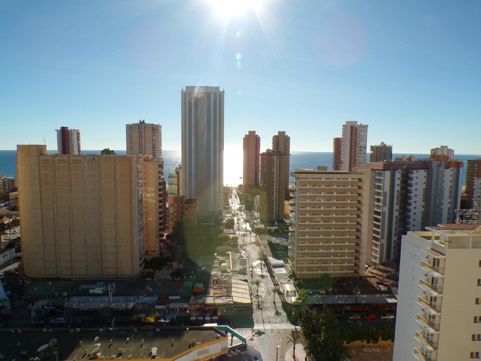 Apartamento Torre Domo Benidorm Esterno foto