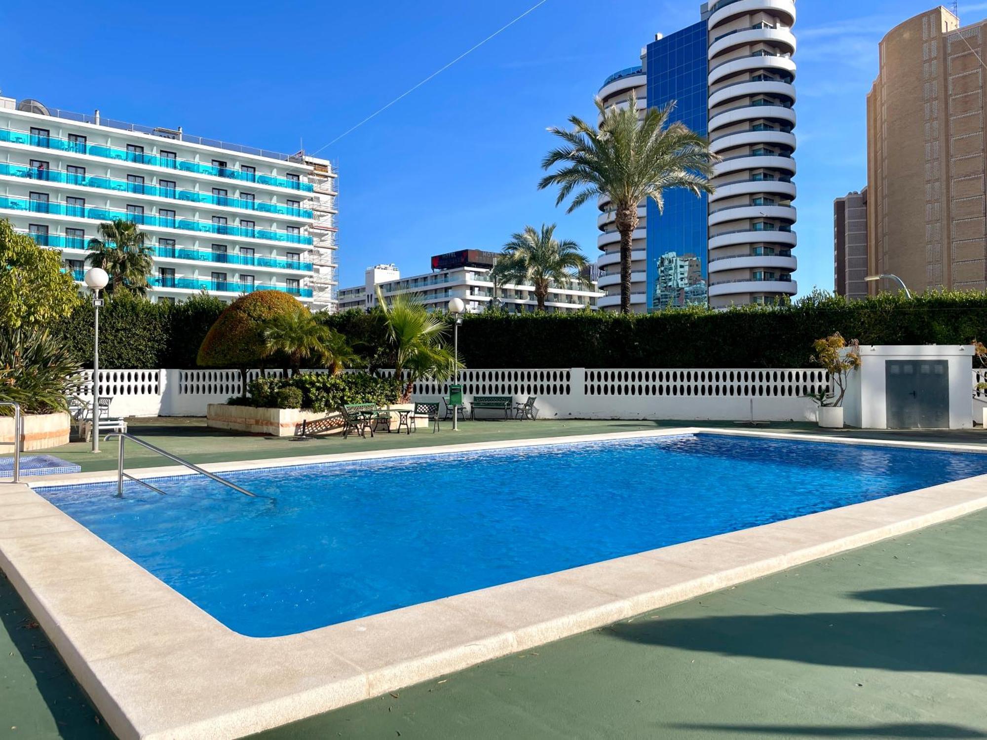 Apartamento Torre Domo Benidorm Esterno foto